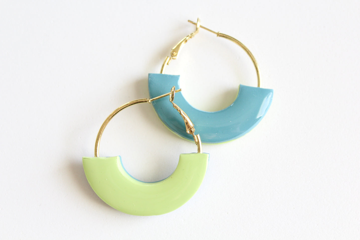 clay earrings | hoops