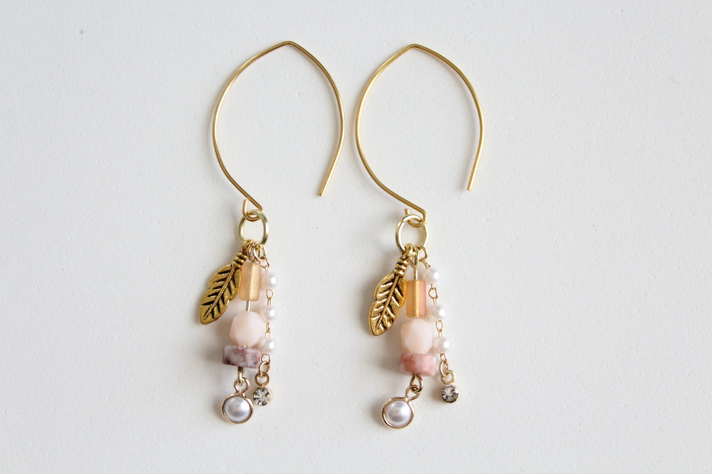 long beaded earrings