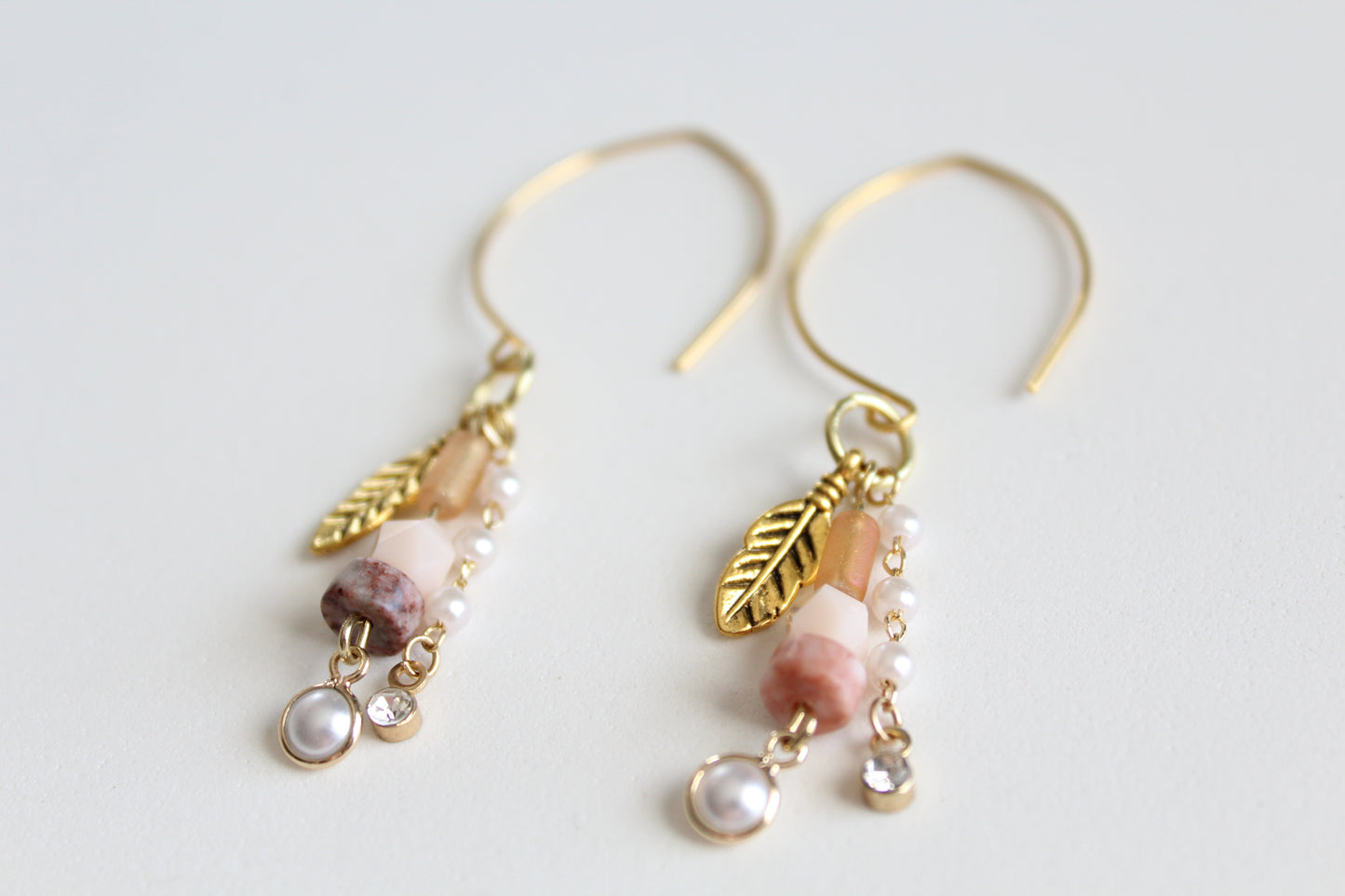 long beaded earrings