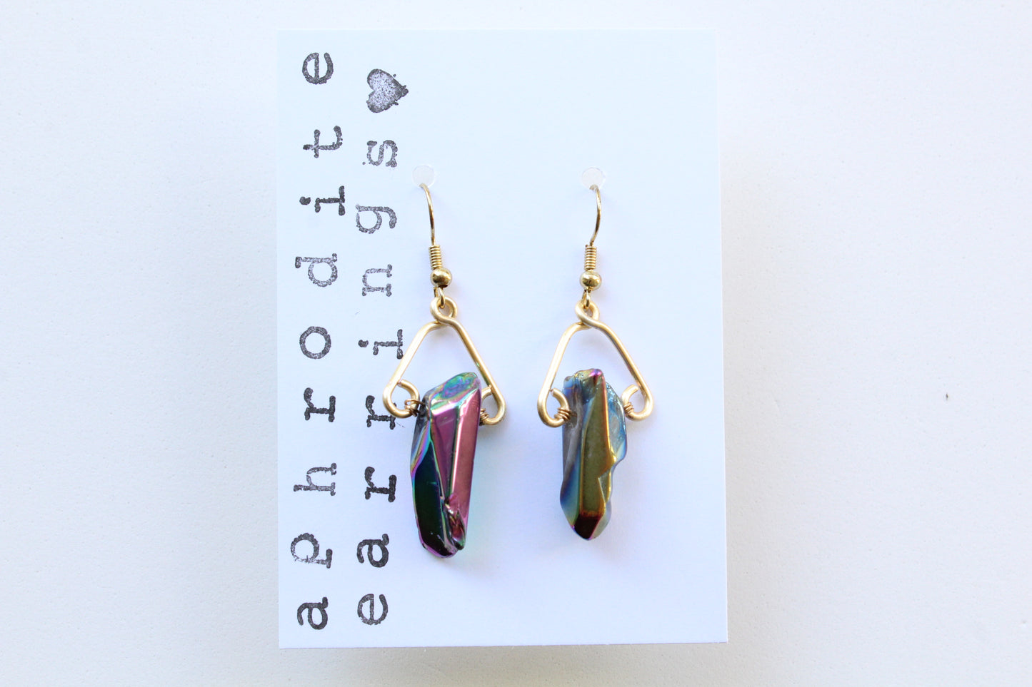 gemstone earrings