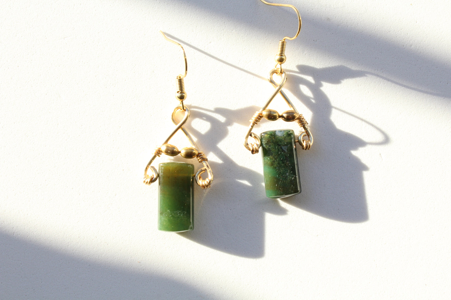 gemstone earrings