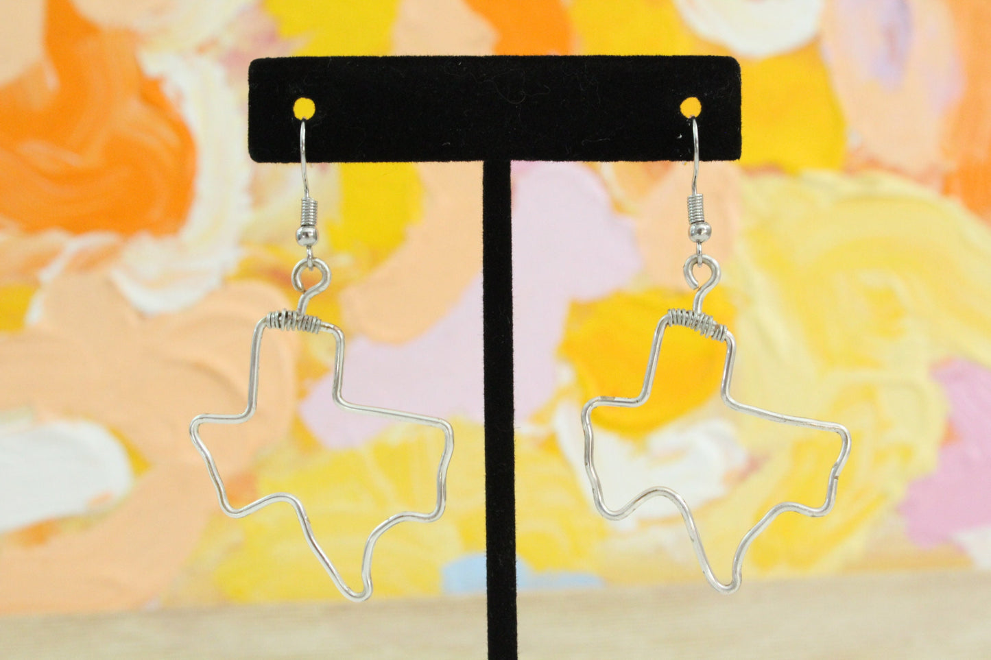 wire earrings | texas